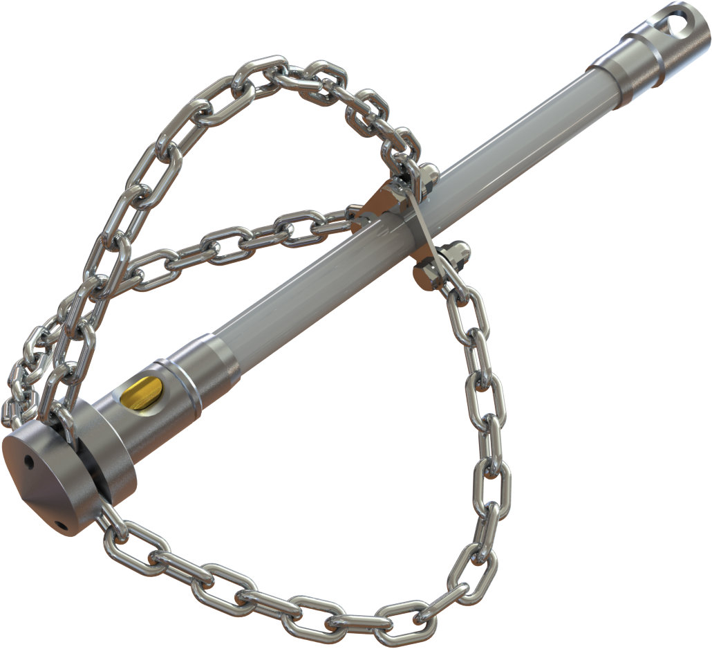 Tornado head with round chain