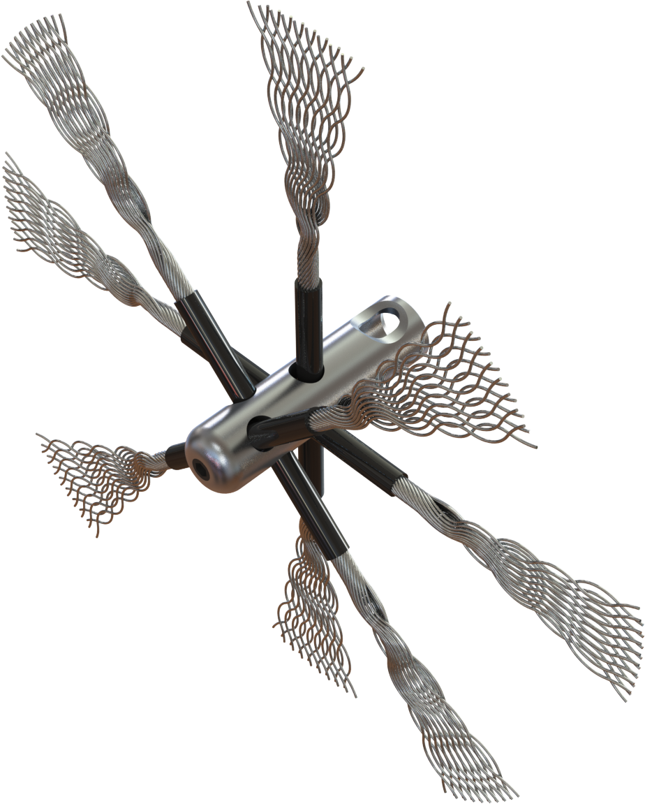 Tornado LIGHT head with sharp cable