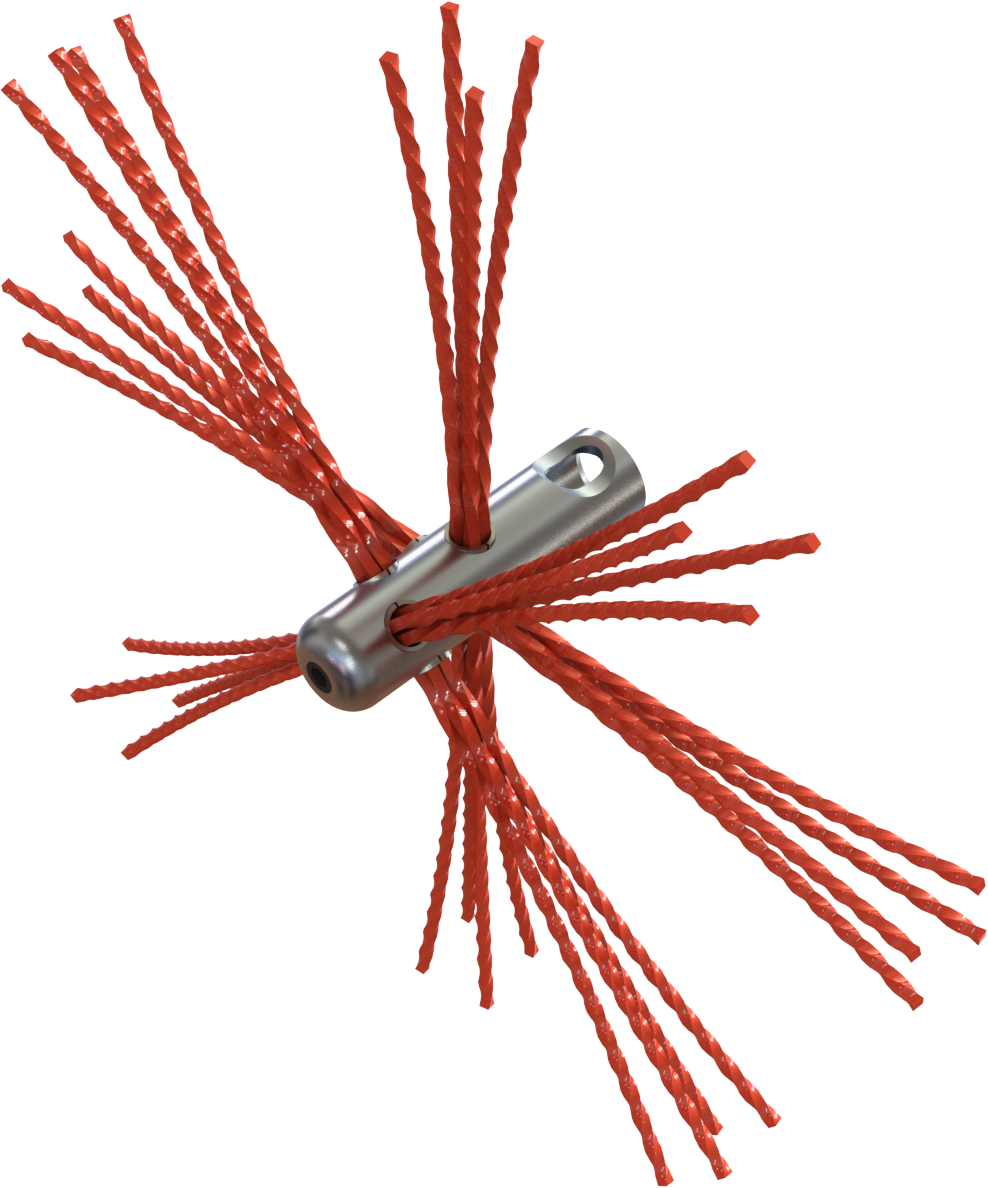 Tornado LIGHT universal head with nylon bristles