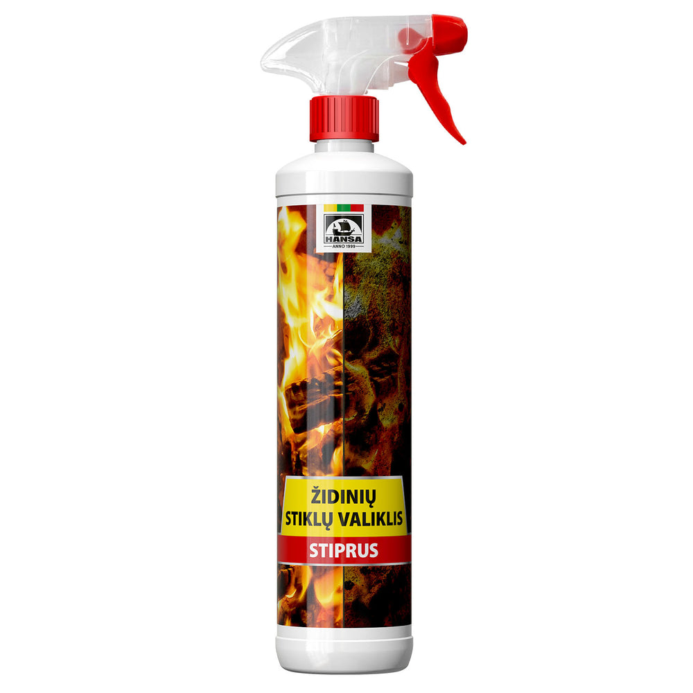 Strong Fireplace Glass Cleaner, 500 ml