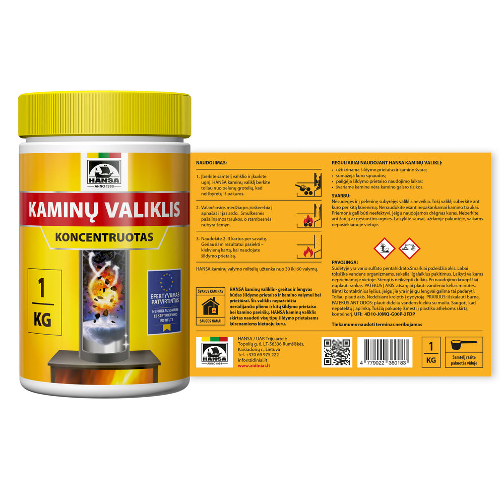 Concentrated cleaning powder 1 kg