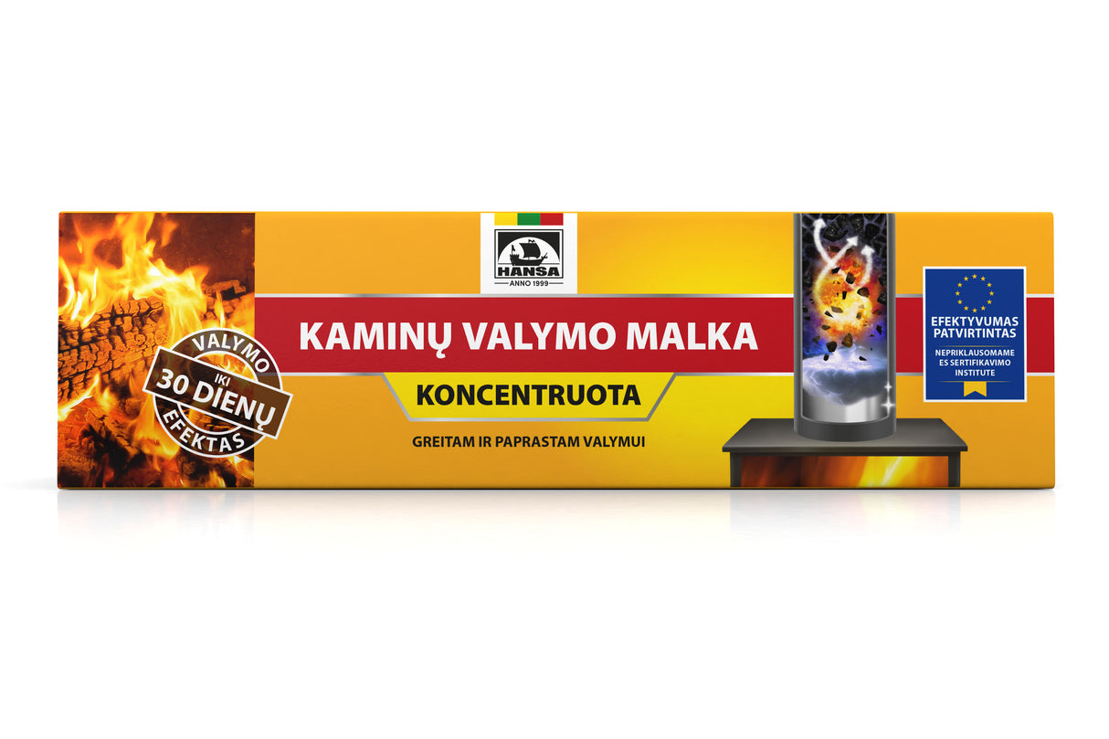 Concentrated Chimney Cleaning Log