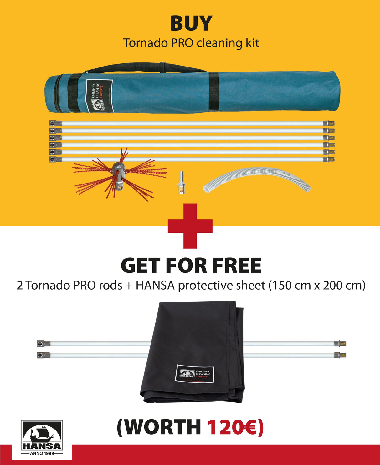 Tornado PRO cleaning kit + GIFT