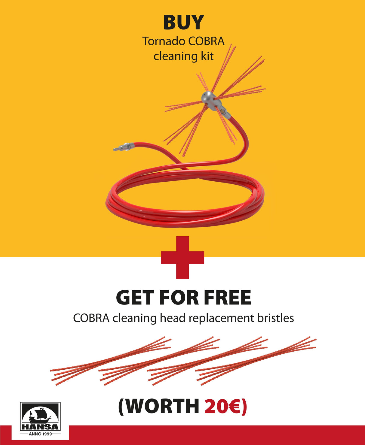 Tornado COBRA cleaning kit + GIFT