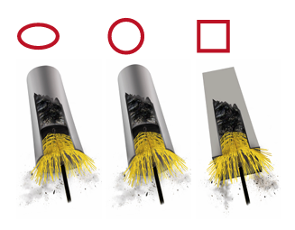 Chimney Cleaning Kit: 1m x 8 + 400mm Brush (Total Length: 8m)