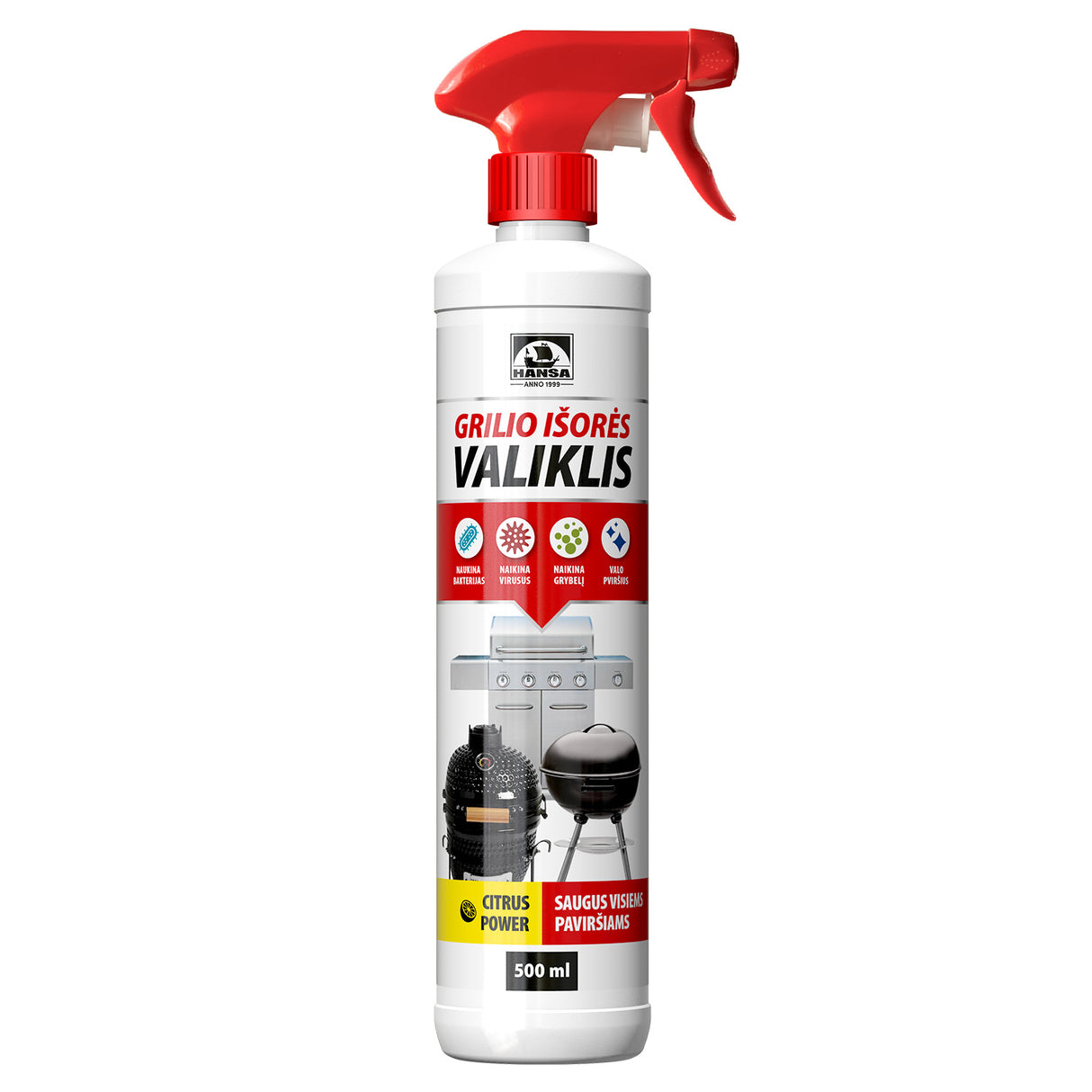 HANSA Grill Exterior Cleaner, 500 ml