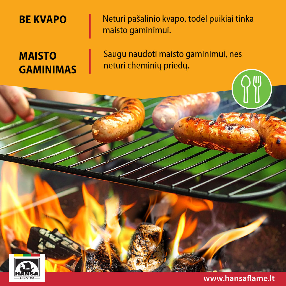 HANSA Fire starters, 2.5 kg