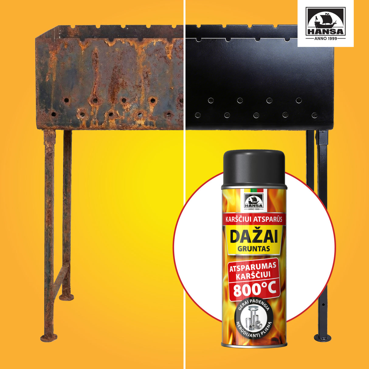 Šašlykinės atnaujinimo rinkinys