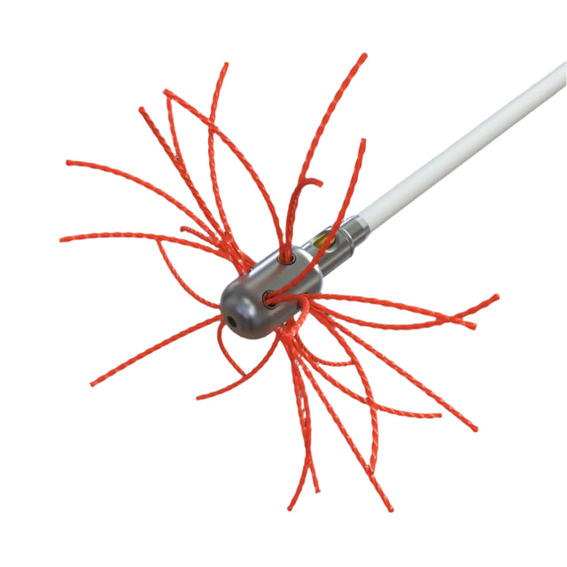 Tornado PRO (⌀17): Aluminum brush head with nylon bristles, ø 45 cm in diameter Brushes Hansaflame