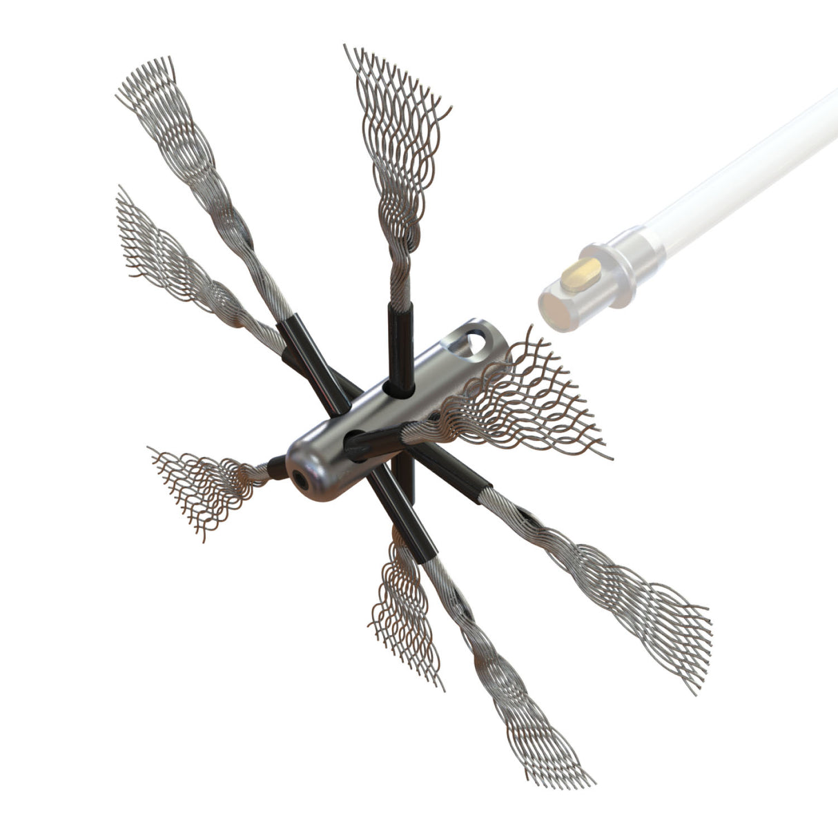 HANSA Tornado PRO (⌀17): LIGHT Schoorsteenborstel Met Scherpe Kabel (170-151)