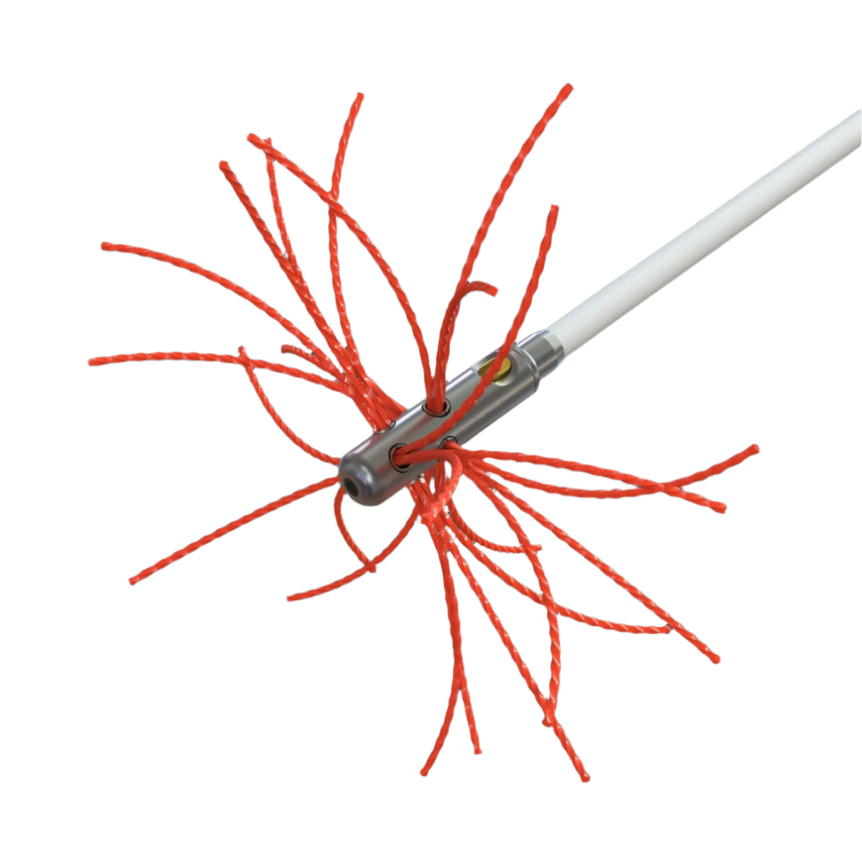 Tornado PRO (⌀17): Aluminum brush head with nylon bristles, ø 20 cm in diameter Brushes Hansaflame