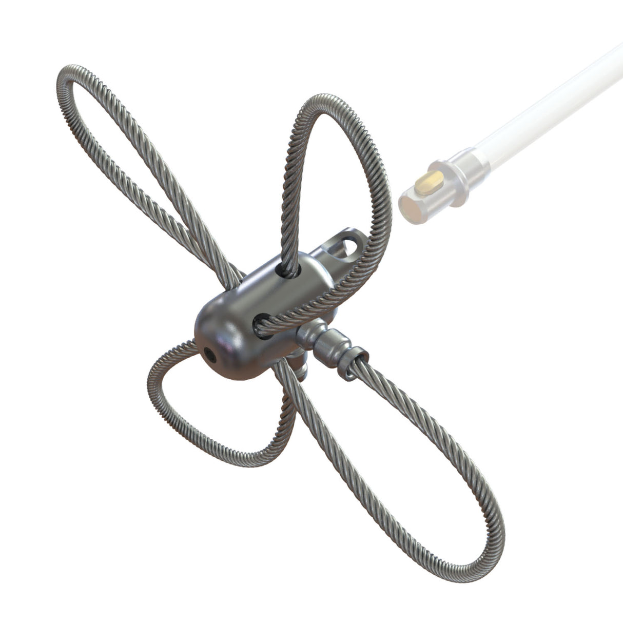 Tornado PRO (⌀17): Kaapeli Savupiippuharja