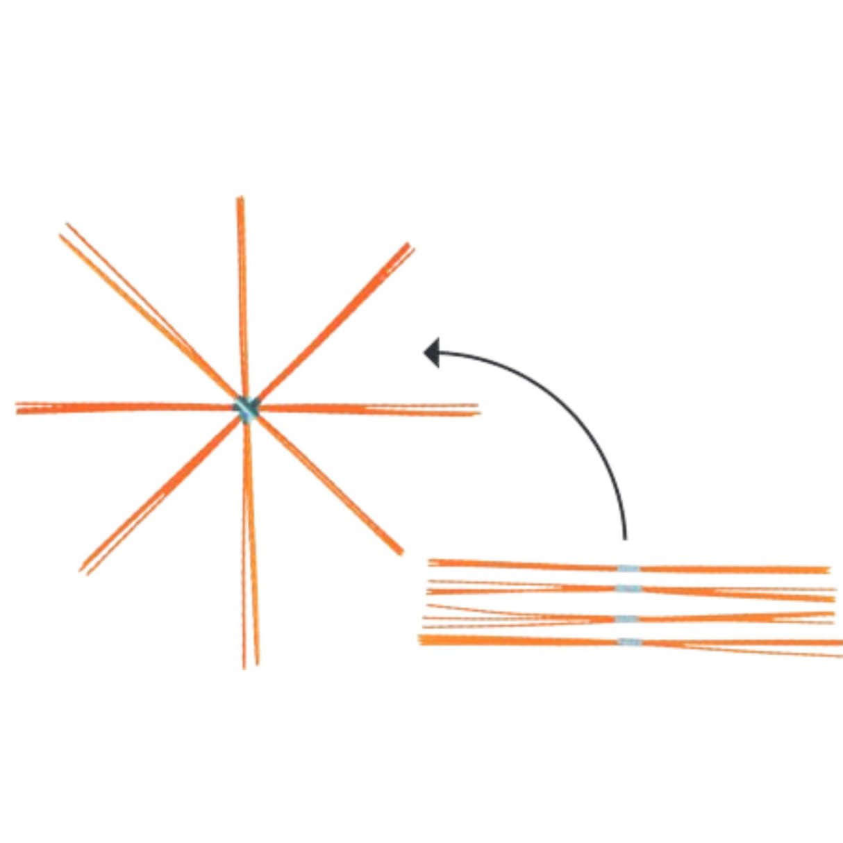 Tornado PRO (⌀17): Nylon Bristles for Universal Brush, set Brushes Hansaflame