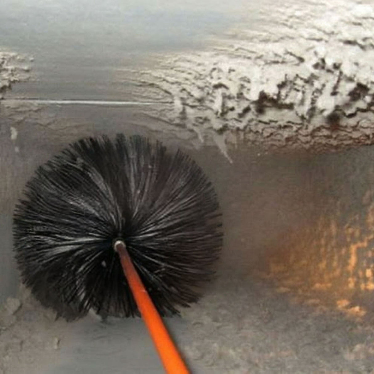 TORNADO VENT Super Flexi air duct cleaning kit with red flexible rods