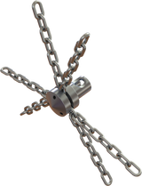 Tornado (⌀12): galvutė su 6 segmentų grandine