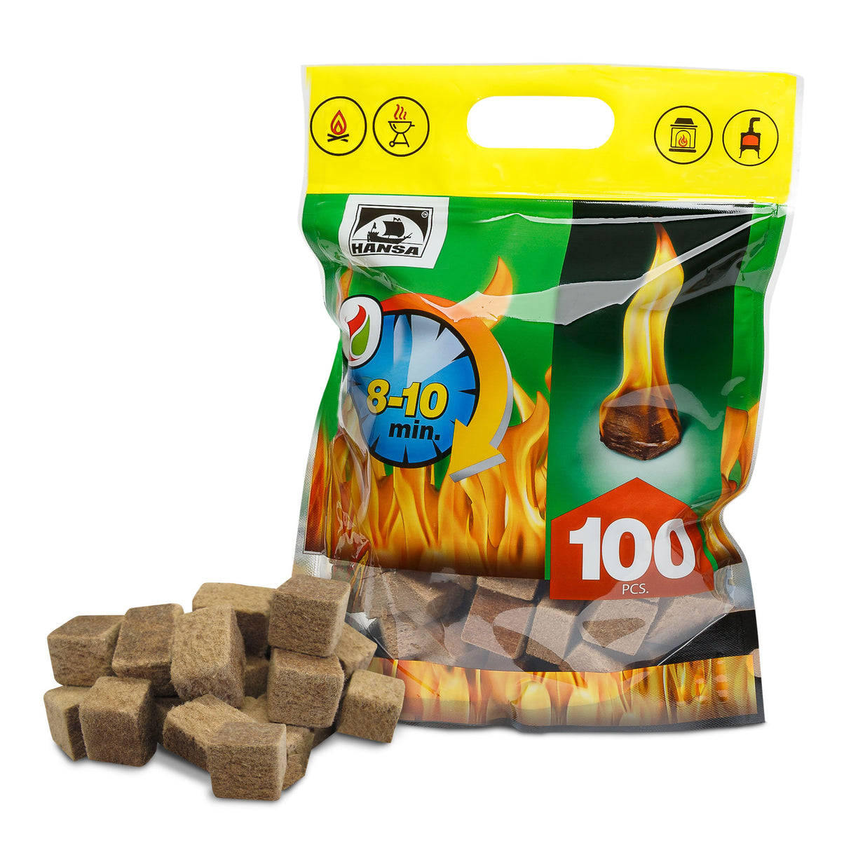 Įdegtukai 100 vnt.