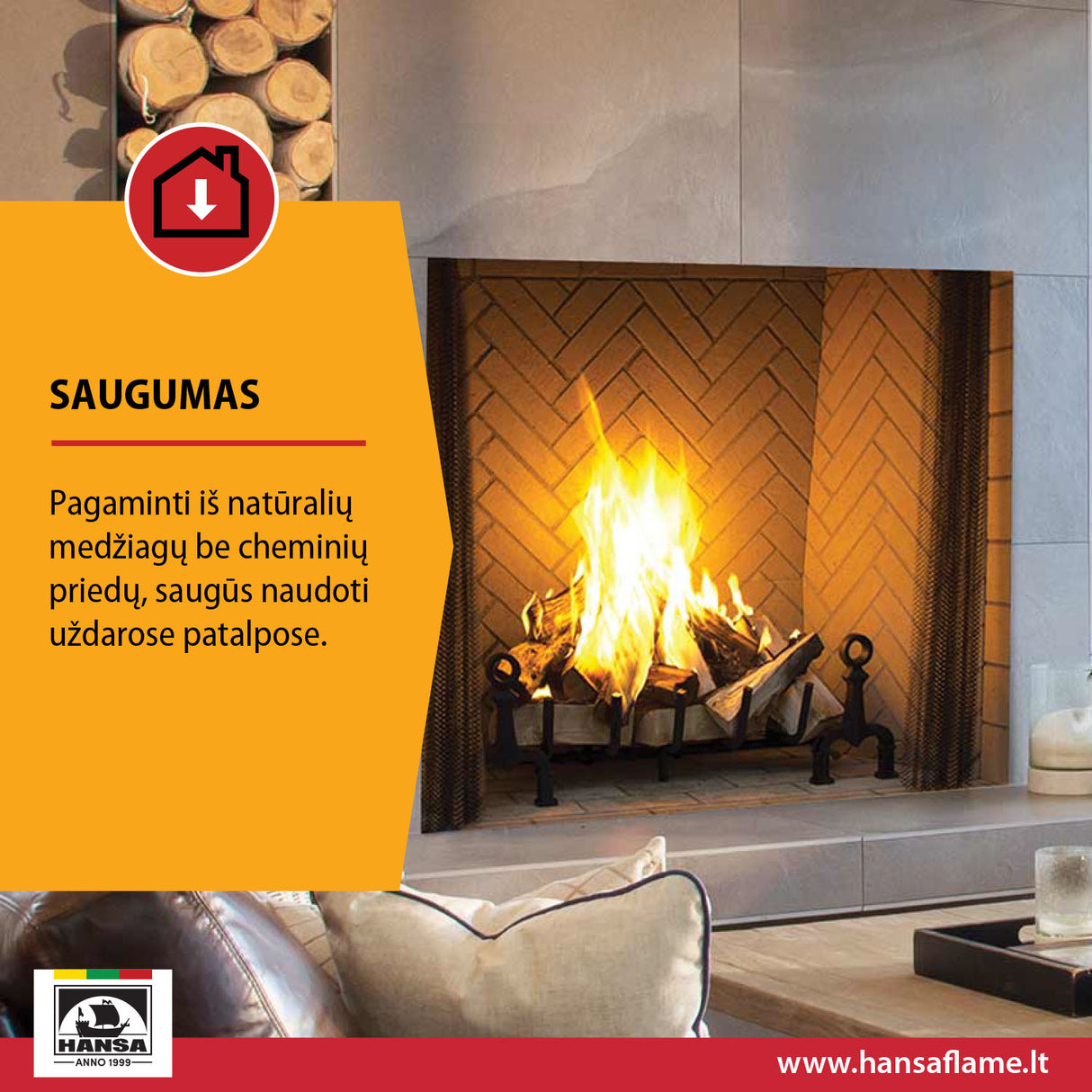 HANSA Fire starters, 2.5 kg