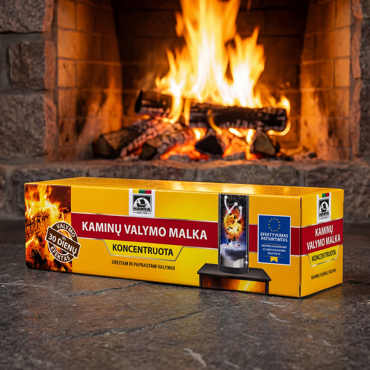 HANSA Concentrated Chimney Cleaning Log