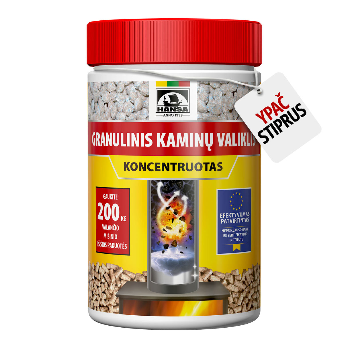 HANSA granulinių krosnelių valymo granulės, 1 kg