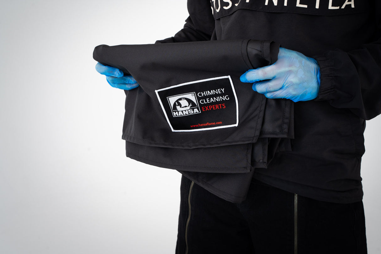 Tornado Lona para limpieza de chimeneas