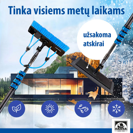 Telescopic cleaning, 6m