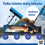 Telescopic cleaning, 10m