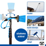 Telescopic cleaning, 6m