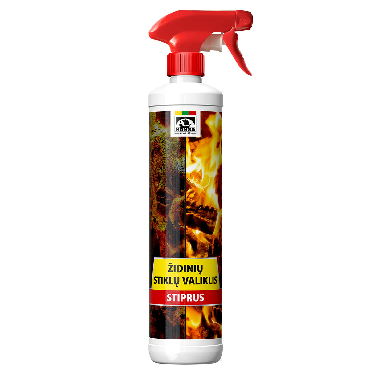 HANSA Strong Fireplace Glass Cleaner, 500 ml