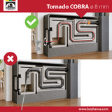 TORNADO COBRA Ø8 mm Flue & Chimney Connector Cleaning Kit