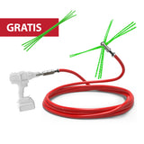 TORNADO COBRA Ø8 mm Flue & Chimney Connector Cleaning Kit
