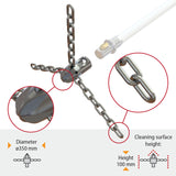 HANSA Tornado PRO (⌀17): Ketting-schoorsteenborstel met disruptief voorstuk (170-43)