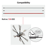 Tornado (⌀12): Tête avec câble pointu