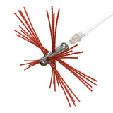 HANSA Tornado (⌀12): LICHT Universele kop met nylonborstels