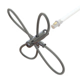 Tornado (⌀12): LIGHT kabelinė galvutė su kilpa