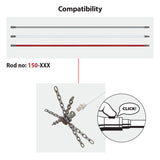 Tornado (⌀12): galvutė su 6 segmentų grandine