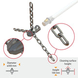 Tornado (⌀12): galvutė su 3 segmentų grandine ir ardančia priekine dalimi