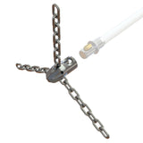 Tornado (⌀12): galvutė su 3 segmentų grandine ir ardančia priekine dalimi