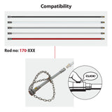 HANSA Tornado PRO (⌀17): Borstel met ronde ketting (170-11)