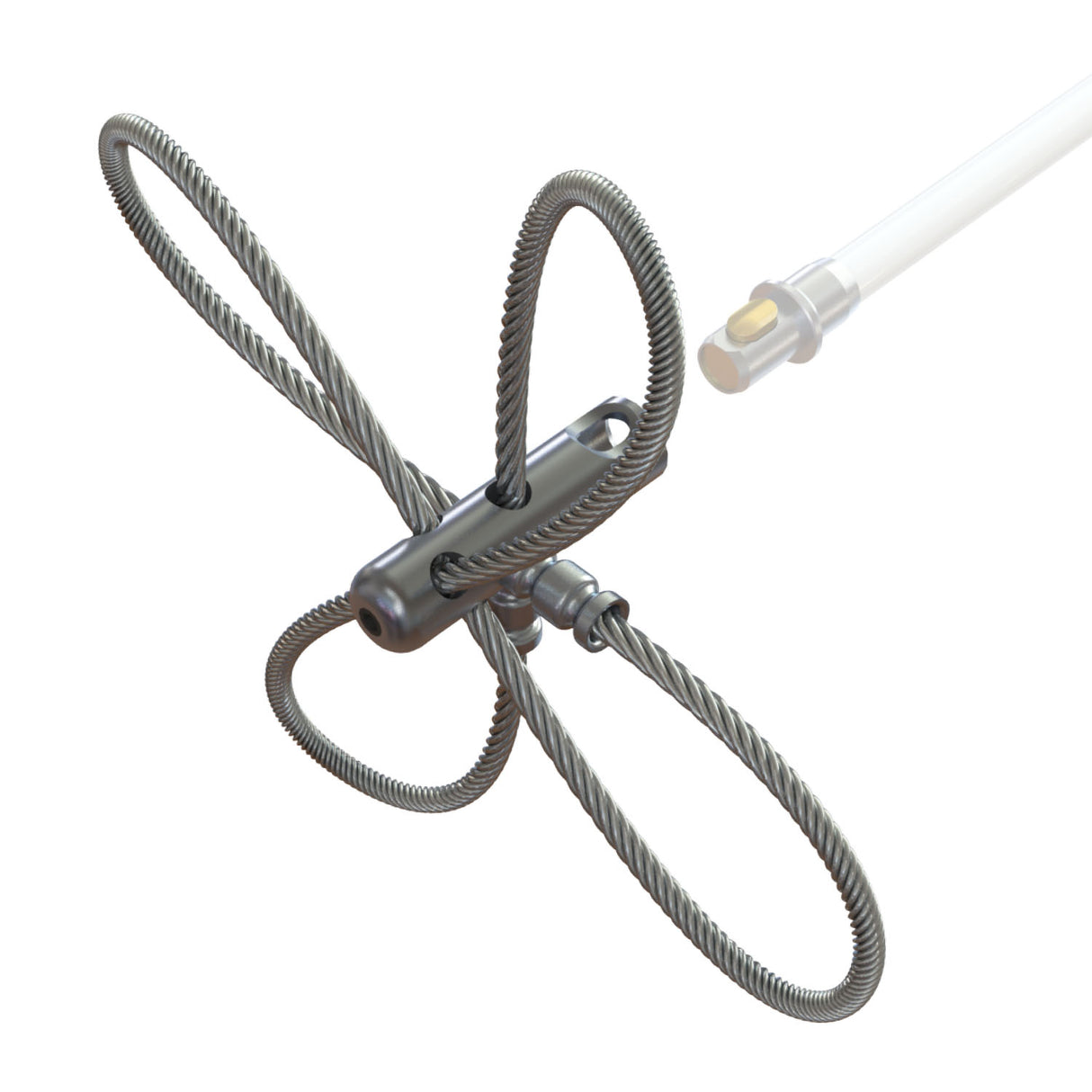 HANSA Tornado PRO (⌀17): LICHT kabel-schoorsteenborstel (170-31)