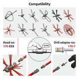 Tornado (⌀12): Asta di sostegno, 1 m