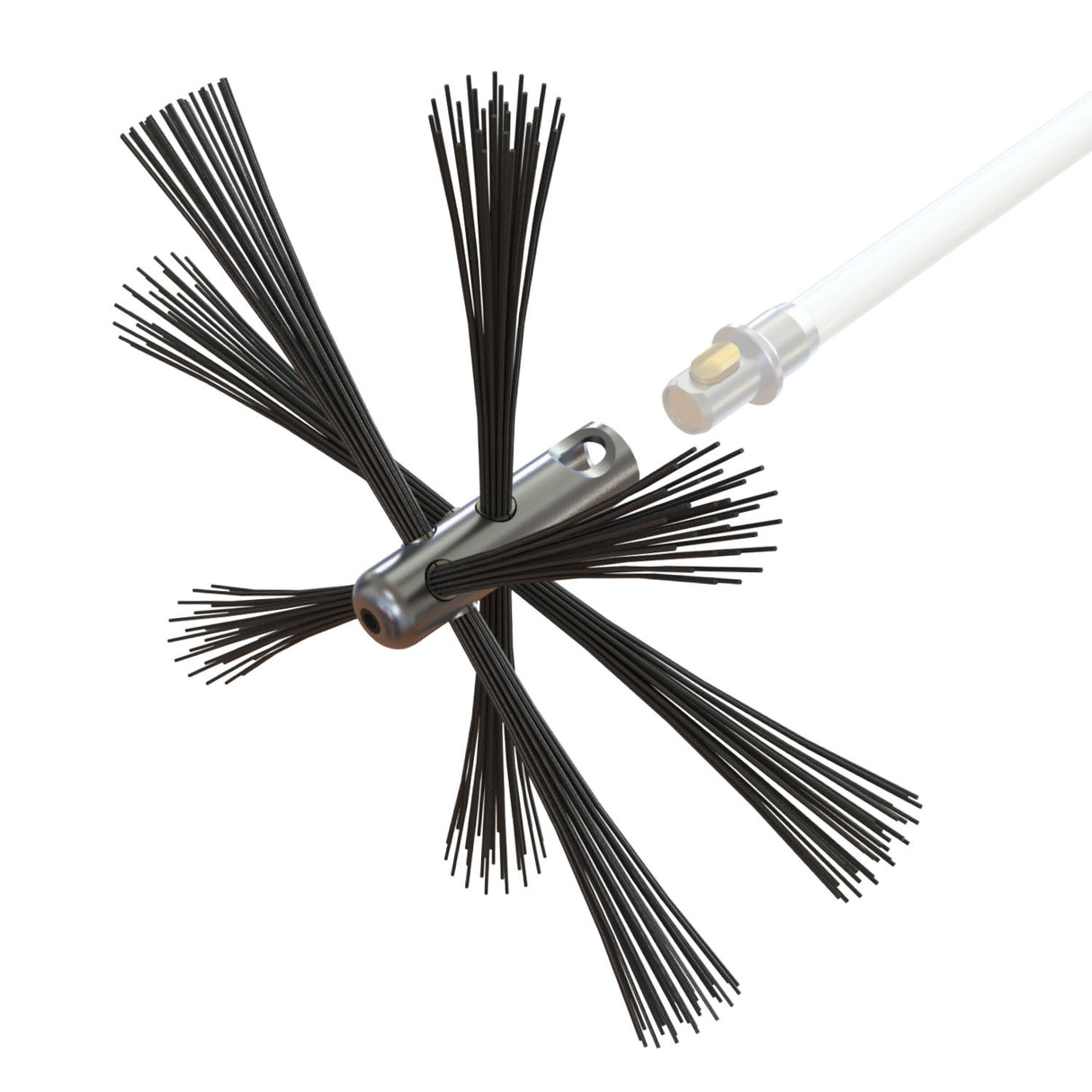 HANSA Tornado(⌀12): LIGHT Belüftungskopf mit weichen Nylonborsten (150-52)