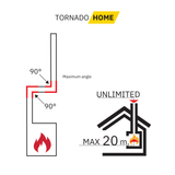 TORNADO HOME Chimney Cleaning Kit