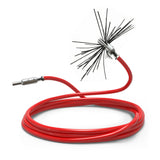 TORNADO COBRA VENT air duct cleaning kit with one piece flexible shaft