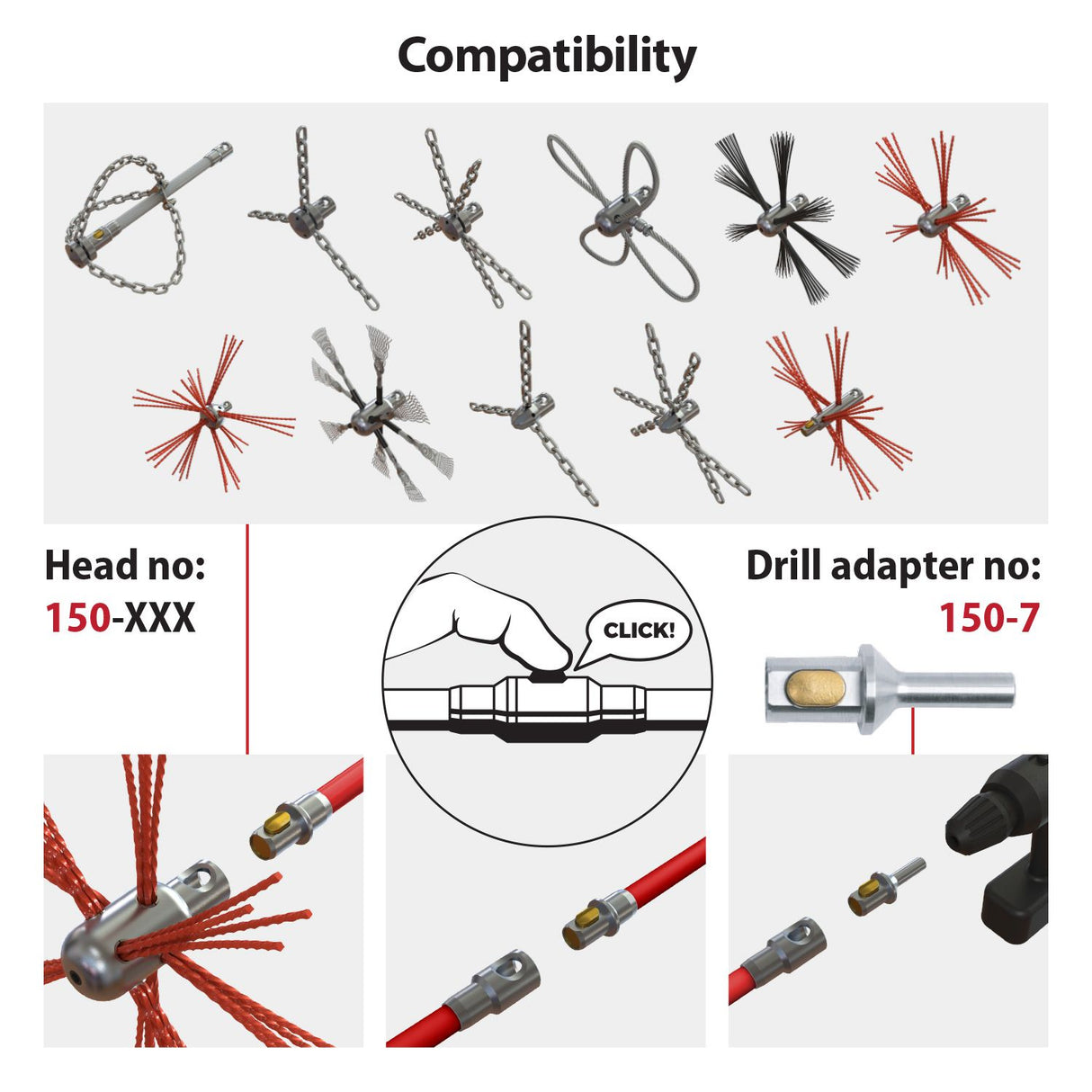 Tornado (⌀12): 1 m